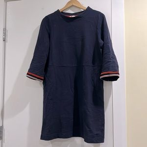 Boden bell-sleeve sweatshirt dress